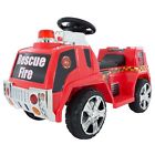 80-zv119fire Ride On Toy Fire Truck For Kids Battery 191344122173