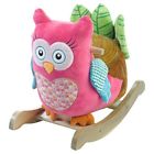 85050 Rockabye Owlivia Pink Owl Rocker One Size 009243946502