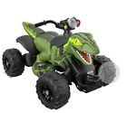 887961654479 Power Wheels Jurassic World Dino Racer Green Max
