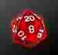 8deaa Thinkgeek Critical Hit Led D20 Die Game Accessories 856260002670