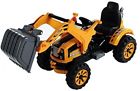 96558 Electric Ride On Toy Digger Excavator Construction Tractor 6604975896558