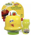 99613 Little Kids New Sesame Street Bubble Bucket No Spill Mini