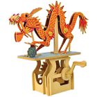 Ah07065 What On Earth Mechanical Dragon Puzzle Crank Operated 4717535964184