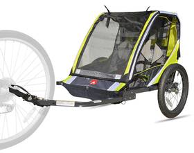 Allen 765271027513 Sports Deluxe Steel Child Trailer 2-child Green