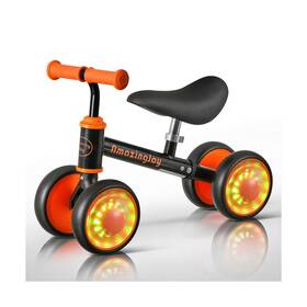 Amazingjoy Qhwanjufgc01heju Balance Bike For 1 Year Old Boys Girls Colorful Lighting Baby Balan... Fast Ship