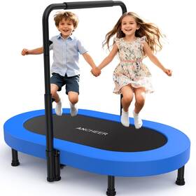 Ancheer 977520435442 Trampoline Mini With Adjustable Handle - Indoor/outdoor R