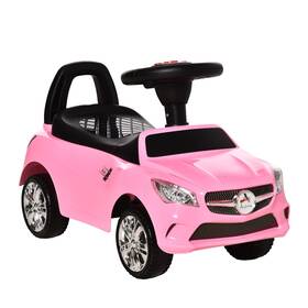 Aosom 196393063354 Kids Ride Push Car Foot-to-floor Walking Sliding Toy Toddler Working Horn Mu