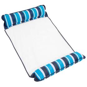 Aqua Leisure Azl18905bl 3-in-1 Fold And Go Tanning Pool Float Mat Lounger P
