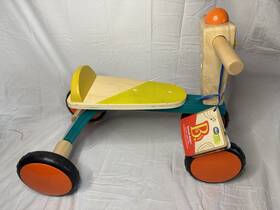 Bx1783z B. Toys Toys- Smooth Rider- Ride On- Wooden Toddler Bike Balance For Toddlers