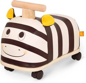B. Toys Bx1949z B. Ride-on Zebra Toy For Toddlers Soft Seat Wooden Toys