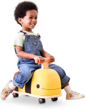 B. Toys Bx2137c1z B. Boom Buggy Ride On Wooden For Toddlers Handle And 4