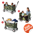 B07bzz6mc8 Radio Flyer Camo Wagon Green For Kids And Cargo New