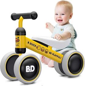 Baby Balance Bikes 10-24 Month Toddler Walker Riding Toys No Pedal Wheel Bicycle