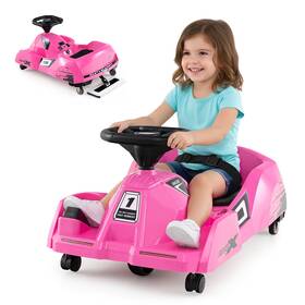 Hcst09832 Babyjoy 12v Ride On Toy Car Electric Go Kart With Cleaning Fun And Remote Control Pink Hcst09832 Babyjoy 12v Ride On Toy Car Electric Go Kart With Cleaning Fun And Remote Control Pink