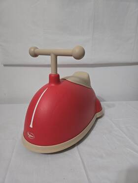 Baghera 5103852 150 Red Beige Baby Toddler Motor Skills Quiet Twister Ride-on Car