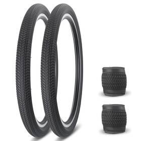 Balinge Wjyn17-8 14/16/20/24/26 X 2.125 Bike Tire 2 Pack Kids Ti
