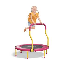 Baotree 24052-yp 36 Inch Mini Trampoline For Kids Indoor Outdoor With Foam Handle