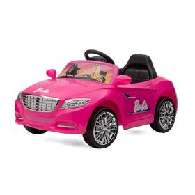 Barbie 021331107435 A6v2188059-pink 6 Volt Convertible Ride On Car Pink