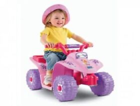 Barbie Power Wheels Lil Atv Quad Pink Battery Date May 2011 New