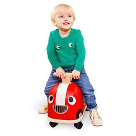 Battat 062243472440 Wooden Racer Wood Handle And Soft Body Safe Sturdy Push Car Active Pl