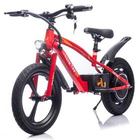 300w Bcarorur 717121585223 24v Kids Electric Dirt Bike Motor 16 Inch Wheels Ride On Toy For Age 5-12 Red
