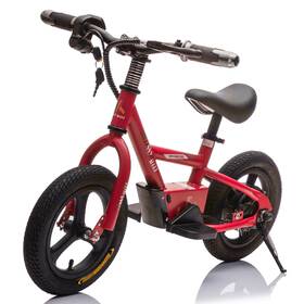 Bcarorur 769016396421 24v Kids Ride On Electric Dirt Bike Bicycle With Adjustable Pu Seater Key Start Red