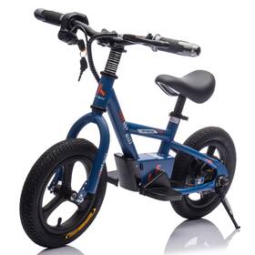 Bcarorur 769016396445 24v Kids Ride On Electric Dirt Bike Bicycle With Adjustable Seater Key Start Blue