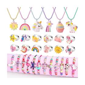Beandge We1001 Kids Jewelry For Little Girl Toys 4-6 4-5 Toddler Set ... Fast Ship