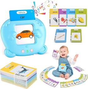 Bebe Mondo Tf-1120 Upgraded Talking Flash Cards For Toddlers 1 Year Old Boy Girl Birthday Easte