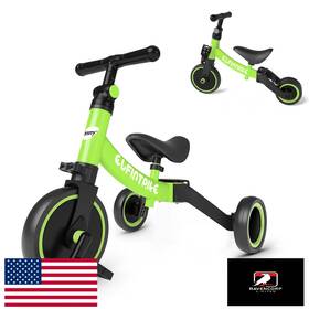 Besrey B083173kc5 5-in-1 Toddler Bike/trike For 10m-4y Kids Balance Training And Removable P