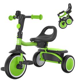 Besrey B0fh714wnh Kids Tricycle 18 Months-5 Years Toddler Trike Grass Green With Handle