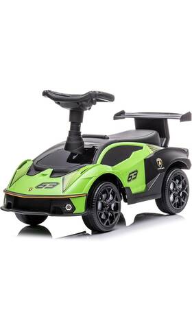Best Ride On Cars 850017059986 Lamborghini Scv Push Car Official Licensed Kids In Green Boy Or Girl