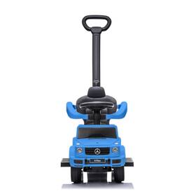 Best Ride On Cars 850036892045 Kids Outdoor Stroller Mercedes G-wagon 3 In 1 Push Car Blue