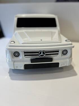 Best Ride On Cars 850036892397 Mercedes G-class Suitcase Push Car Carry-on Luggage For Travel Real
