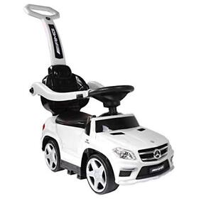 Best Ride-on Cars Baby Toddler 4-in-1 Mercedes Push Car Stroller With Led Lights F