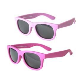 Bib-on 651536893705 Vintage 2 Pack- Baby Toddlers First Sunglasses For Ages 1-2 Years