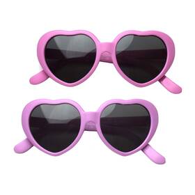 Bib-on 651536901196 Bib-on Sweetheart 2 Pack Baby Toddlers First Sunglasses For Ages 1-2 Y