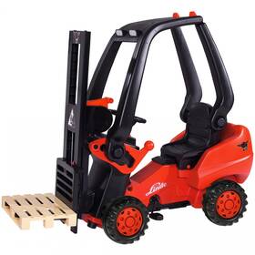 800056580 Big Linde Forklift Pedal Ride-on Warehouse And Farm Toy Vehicle Adjustable Seat