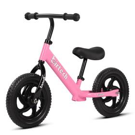 Birtech Bt2003 12 Inch Toddler Balance Bike For Kids 2-6 Years Old X Pink