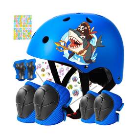 Biutimama 760752929478 Toddler Kids Bike Helmet Set For Boys Girls Color Gradient Adjustab... Fast Ship