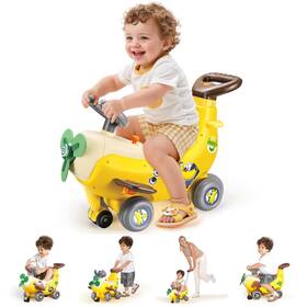 Blf Fun He9983 4 In 1 Ride On Toy Cars For Kids Banana Airplane Toddlers Push Car With