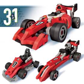 Bloco Bc-23001 Toys 3 In 1 Race Car Stem Toy Formula Go Kart And Dragster Diy B