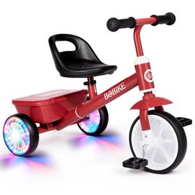 Bobike Hb-xdr01 Toddler Tricycle For Ages 2-5 Years With 2 Led Light Wheels
