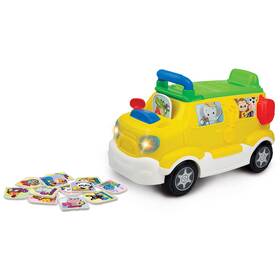 Brilliant Beginnings 611262008644 Ride Ftem Tiger Safari Foot To Floor Ride-on Activity Bus Ages 18 36 Months