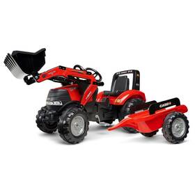 Case Ih Fa996am Puma 240 Cvx Pedal Tractor With Loader And Trailer By Falk