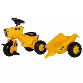 Caterpillar 609970052936 Wheel Trac With Trailer Ride-on No Battery Used 3 Years And Up