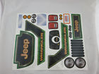 Cbg65-0310 Power Wheels Label Sheet Deluxe Jeep Wrangler Replacement Part