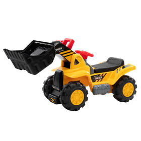 Childrens Bulldozer Toy Car Without Power Two Plastic Simulation Stones