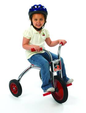 Childrens Factory 842139108710 Angeles Silverrider 12 Inch Trike Bike For Kids Ages 3 Tricycle Beginner Ri