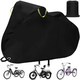 Clawscover Cc-bc-78 Adult Tricycle Cover Waterproof Outdoor Trike Electric Bicycle